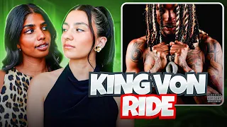 canadian girls react to king von 