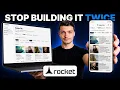 Build Web and Mobile Apps With the Same Backend Rocket new