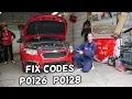 FIX CODE P0126 P0128 CHEVROLET CRUZE CHEVY SONIC ENGINE LIGHT ON