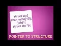 Structure in C Pointer to Structure part 4