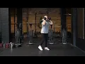 Double Dumbbell Front Rack Reverse Lunge