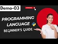 Python FullStack Demo 03 Python Tutorial - Python Full Course Python tutorial for Beginners