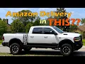 Delivering for Amazon FLEX in a Ram Power Wagon