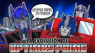 La Evolución de Optimus Prime (ANIMADA)