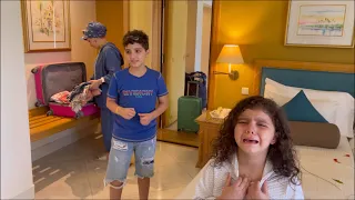 حصل مفاجأه فى اوضة فى الفندق و قررنا نلغى السفرية    دندنها