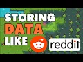 Storing Data Like REDDIT