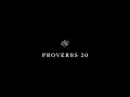 Proverbs 20 - English Standard Version ESV