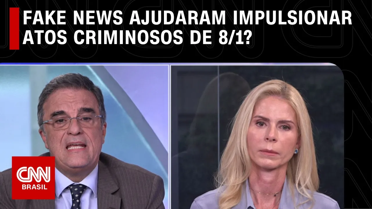 Cardozo e Samantha debatem se fake news ajudaram a impulsionar atos de 8/1 | O GRANDE DEBATE