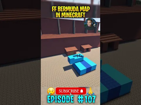 Making Old Free Fire Barmuda Map In Minecraft 107 #shorts #minecraft #freefire