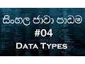 04 - Sinhala Java Tutorial 04