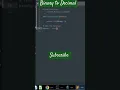 Python Challenge Convert Binary to Decimal