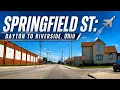 Springfield Street Dayton to Riverside Ohio Real Roads Real Drives