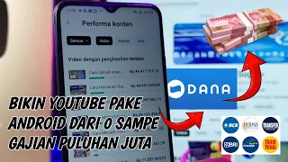 Cara Membuat Channel YouTube Dan Dapat Uang Di Android Terbaru