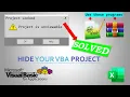 Protect your VBA Project Project is Unviewable Error and Its Solution Without Using a Macro