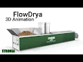 Stronga FlowDrya Heatex - Woodchip Drying 3D Animation