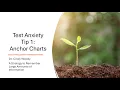 Test Anxiety Tip 1 Anchor Charts