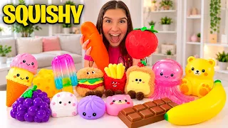 FIZ UMA COLEÇÃO RARA DE SQUISHY VIRAL *mais viral da gringa