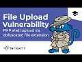 Web Shell Upload via Obfuscated File Extension