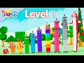 Download Lagu 🛠️Building All Numberblocks 1 to 10: Learn and Play Together Level 1🔢| Learn to count | Numberblocks
