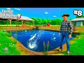 ¡Construyo UN LAGO LLENO DE PESCADOS EN LA FINCA! | Farming Simulator 25 #8