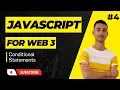 Getting started with JavaScript Conditional Statements TYPES and USAGE and else if