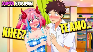 😈DEMONIA se lo quería COMER... pero termina ENAMORADA de ÉL🩷KANAN SAMA RESUMEN