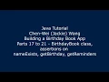 Java Tutorial Birt ay Book App 17 to 21