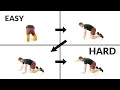 Quadruped Right Arm Reach Progression - no more tight neck shoulder and back