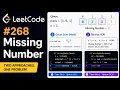 Missing Number LeetCode 268 Gauss Sum and XOR