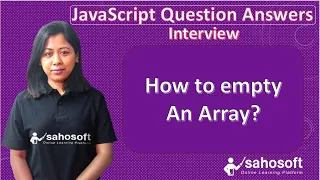 how to empty an array JavaScript interview Questions