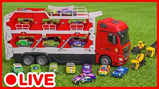 🚗 Trucks & Fast Cars Toys 🚚 EPIC Adventure with Construction Vehicles for Kids | Kidibli