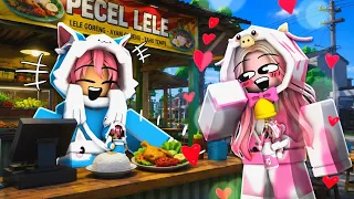 MOMON & ATUN BUKA WARUNG di ROBLOX