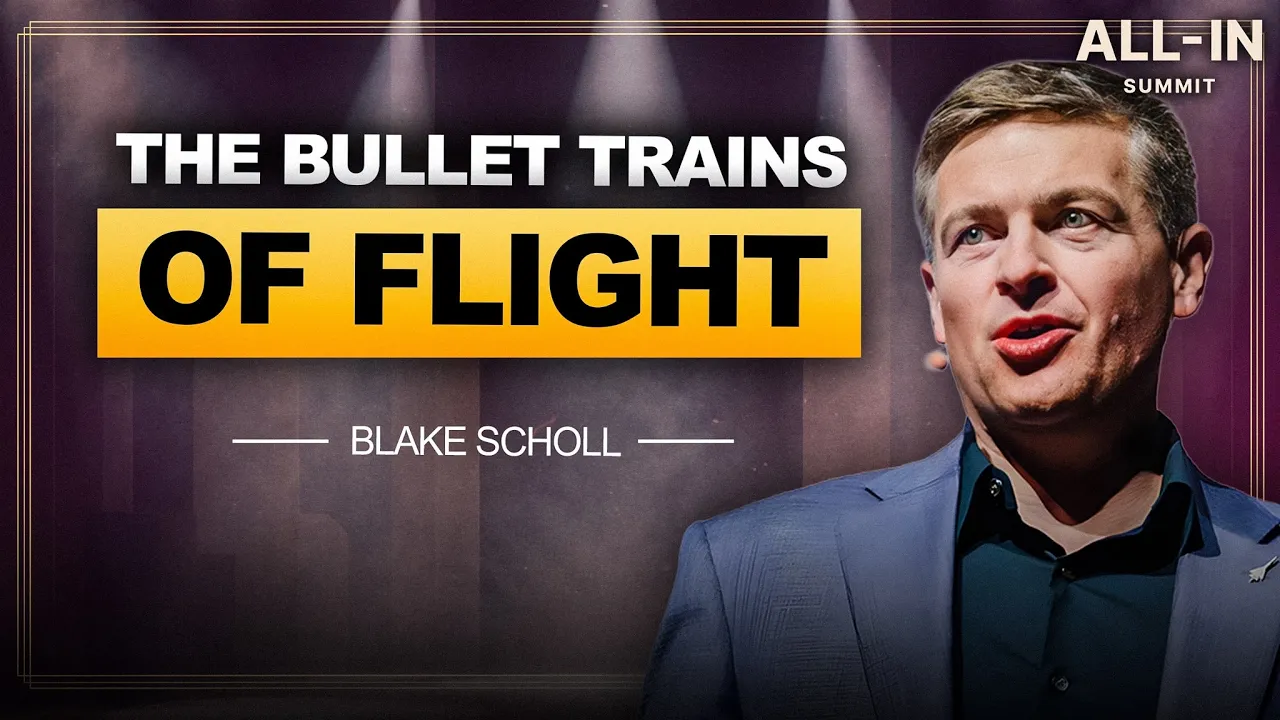 Blake Scholl: Why Plane Speed Stalled, Supersonic Commercial Flight, & Revolutionizing the Engine