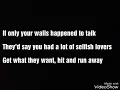 Zak Abel ft.Saweetie - You Come First (lyrics).