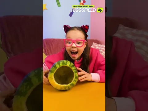 🐰 Craft a Glittering Bunny from Watermelon! 🍉