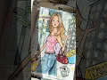 Color with me My Scandi fashion coloring book