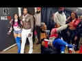 Moneybagg Yo s GF Ari Fletcher Is Hyped Backstage As He Performs Wit Glorilla In Chicago