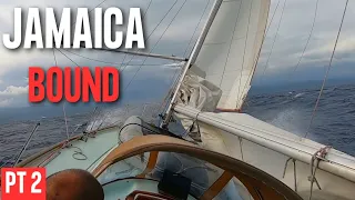 Tiller Problems & Surfing Down Waves / Sailing To Jamaica Pt 2  Ep 109