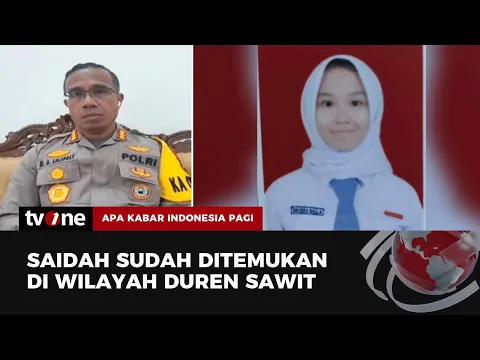 Polisi Temukan Siswi SMAN 61 yang Hilang di Jakarta Timur