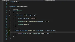 C Validation Range Check Tutorial