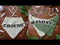 Easy Crochet Granny Bandana UPDATED