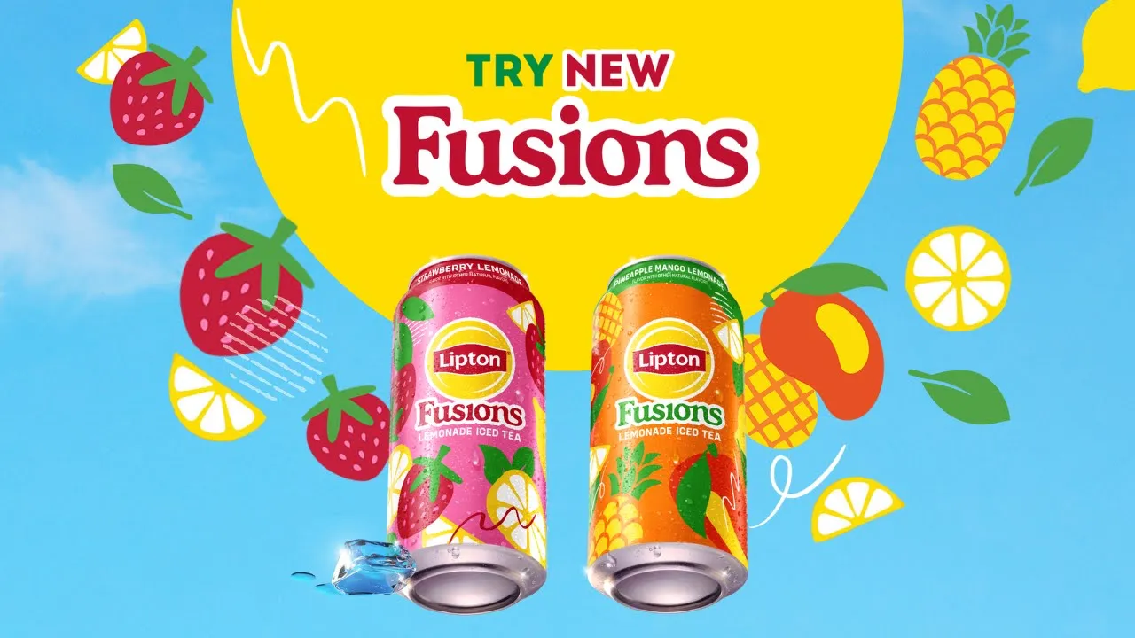 Lipton Iced Tea US — Lipton Fusions Lemonade Iced Tea (YouTube video ad)