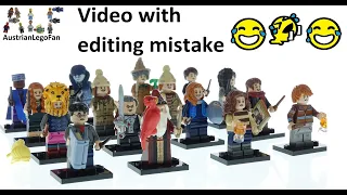 Video with fails !! Harry Potter Minifigures Series 2 LEGO 71028 Speed Build