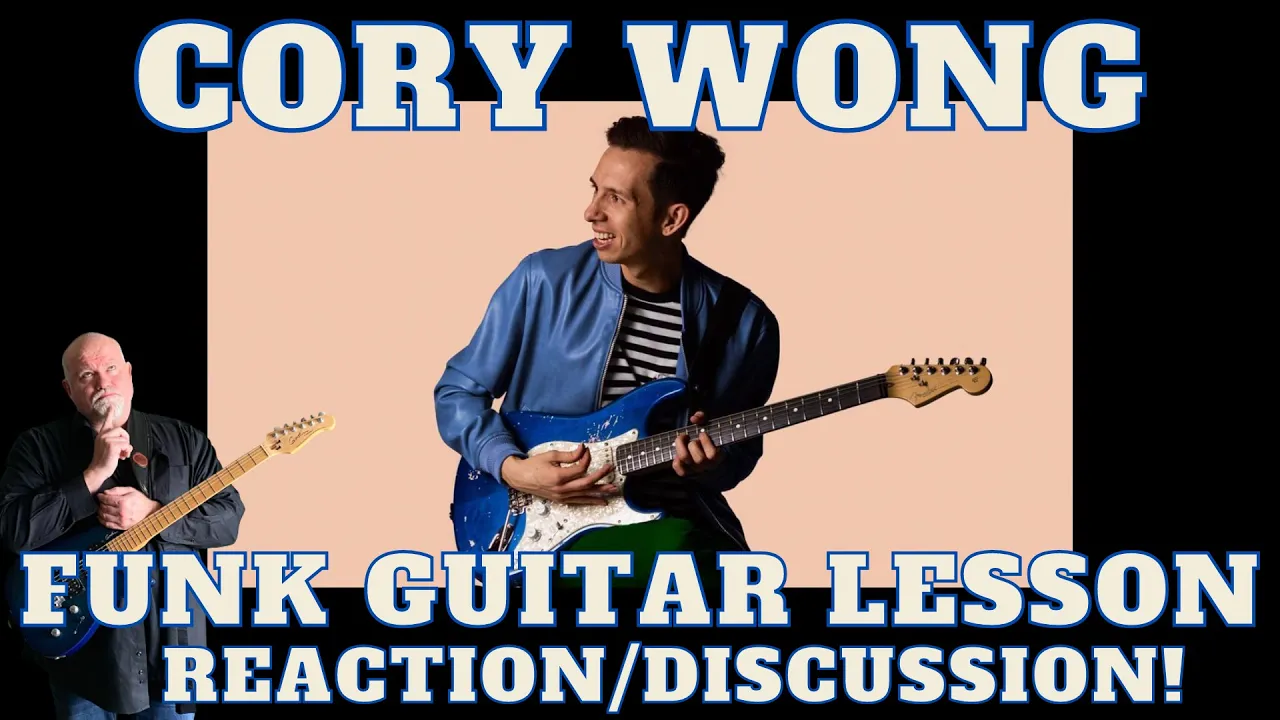 Cory Wong - Funk Rhythm Guitar Lesson Reaction!