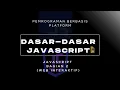 JavaScript Platform Based Programming Basics Part 1