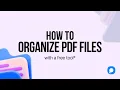 Organize PDF Files Rotate Reorder and Delete Pages for Free