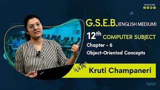 GSEB 12th Computer Studies Chapter 6 Object-Oriented Concepts Explained