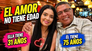 El amor no tiene edad ella tiene 31 años y el 75 | este amor es cuento de Adas 