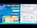 2023 IRS TAX REFUND UPDATE - NEW Refunds Tax Refund Issues Fuel Tax Credit Errors TPG Processing