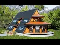 Download Lagu Relaxing Tour of This 4 Bedroom A-Frame - The Perfect Cabin: Cozy, Elegant, and Truly Breathtaking
